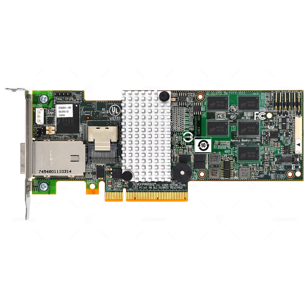 L3-25305-04B LSI MEGARAID 9280-414E SAS RAID CONTROLLER LOW PROFILE - SAS9280-414E